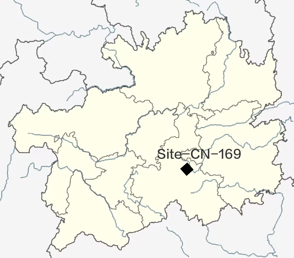 169贵州地图