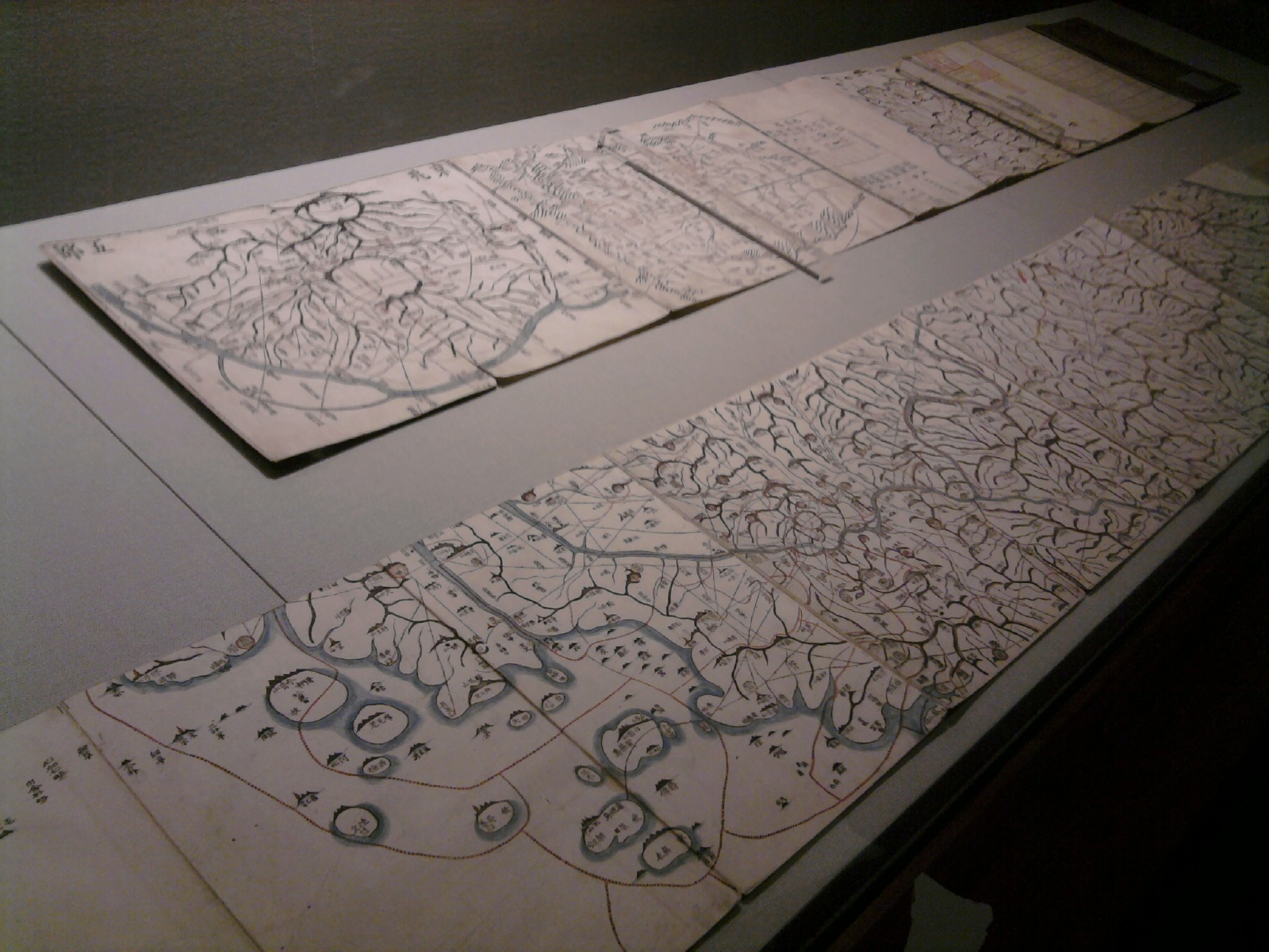 Daedongyeojido_in_museum_2.jpg