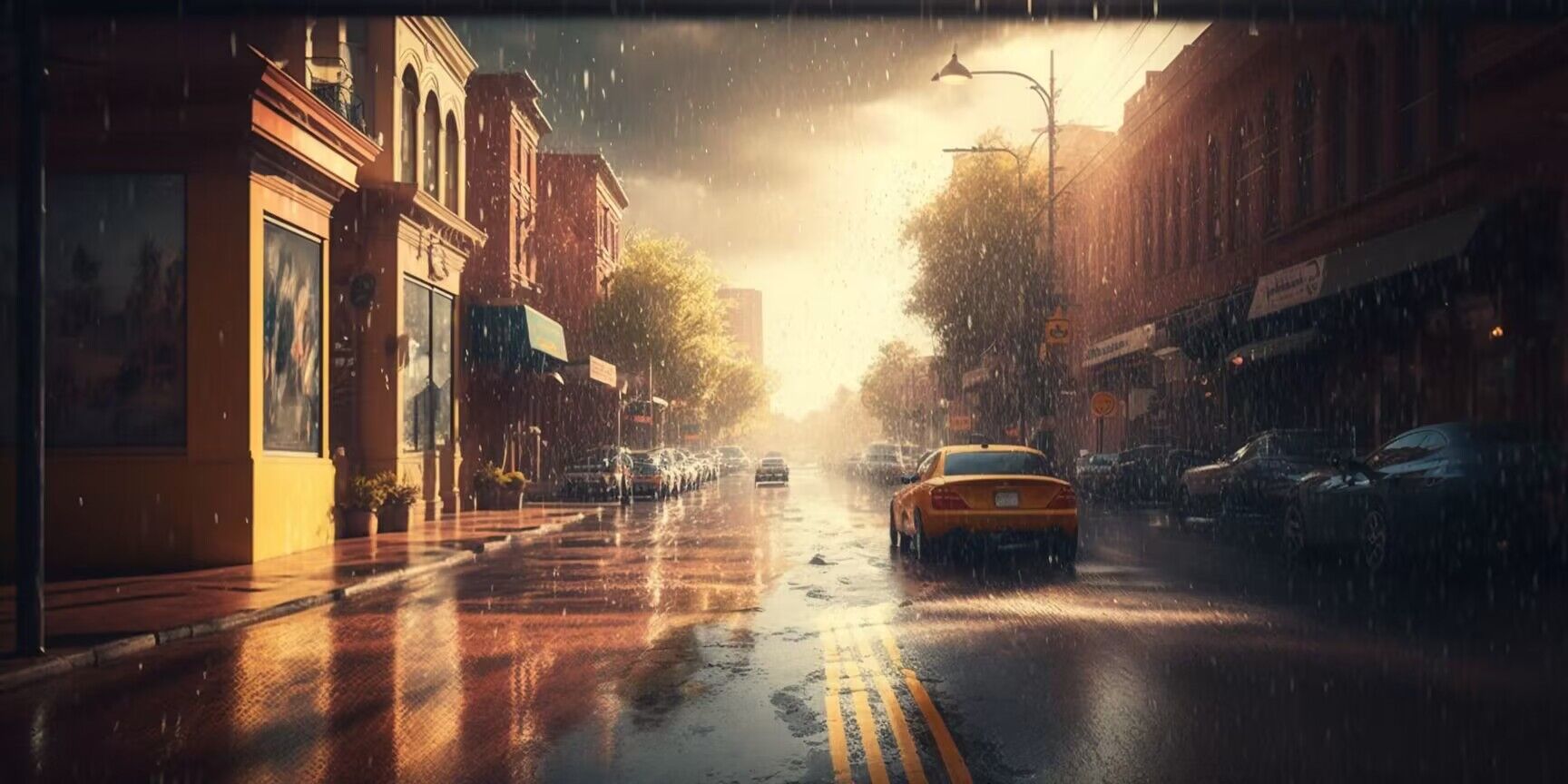 sunshower