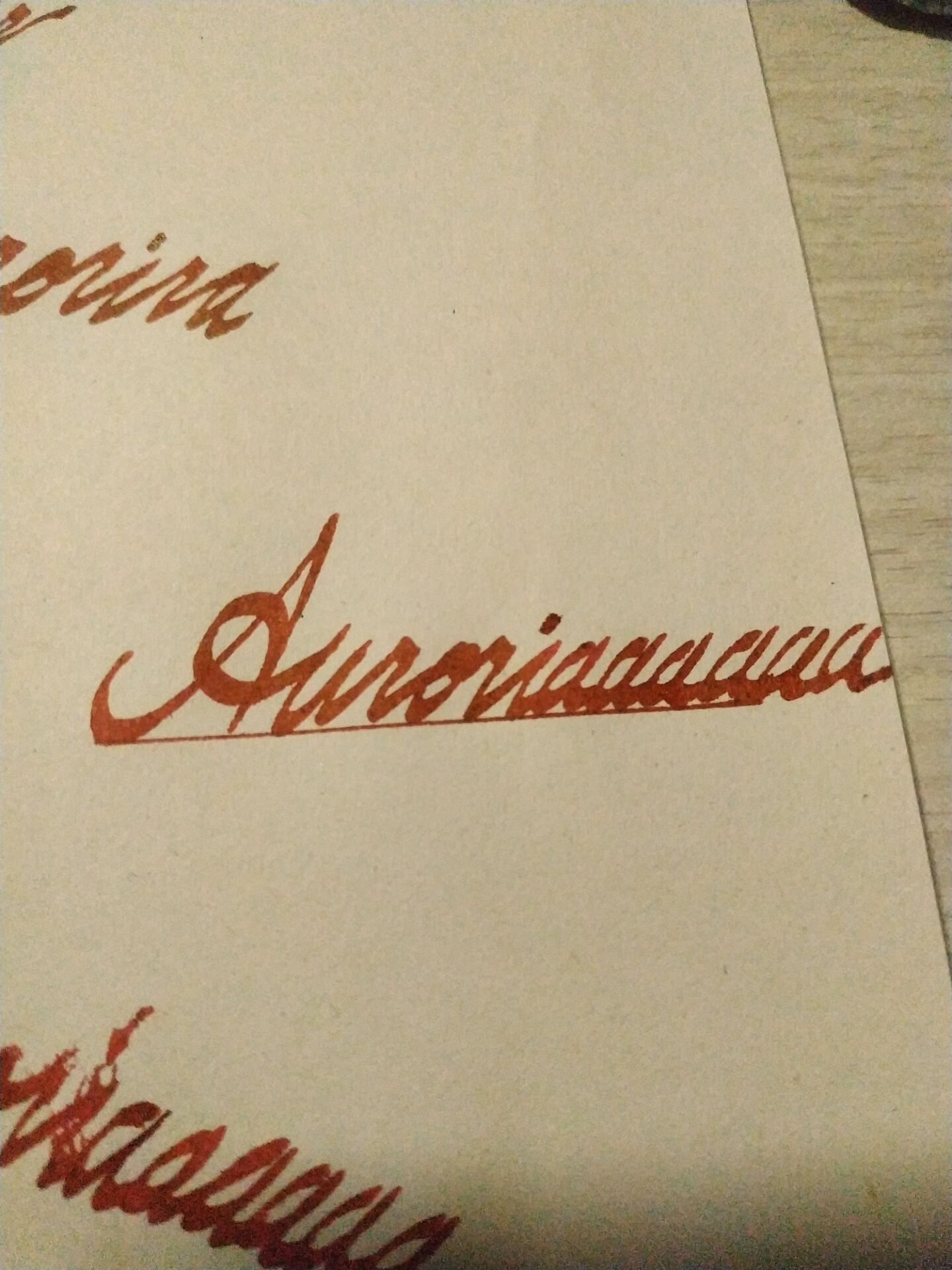 zenerry妹妹的字