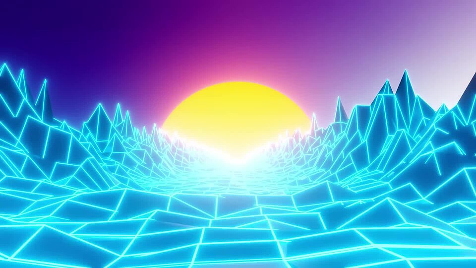 9013cartoonsunset
