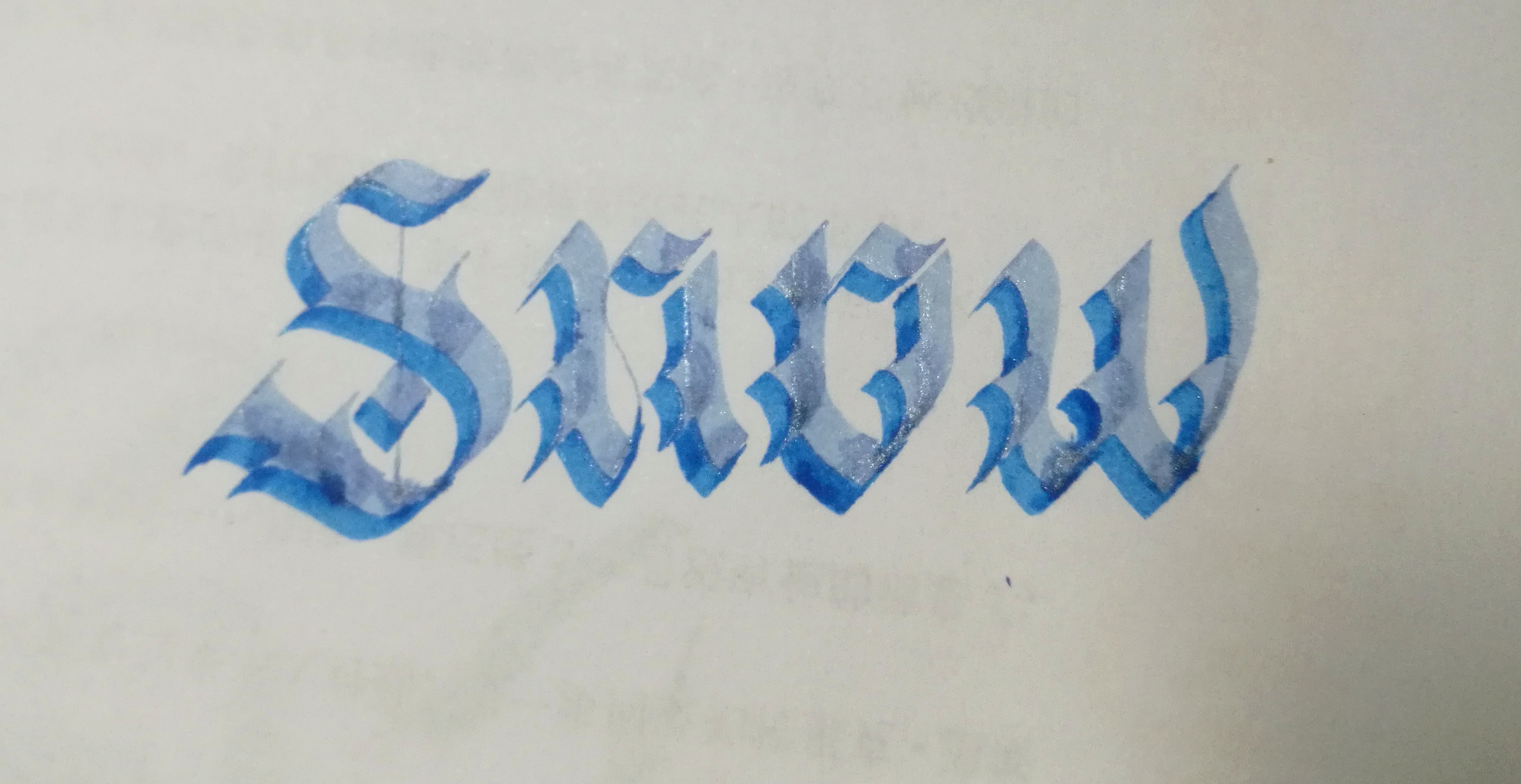 snow