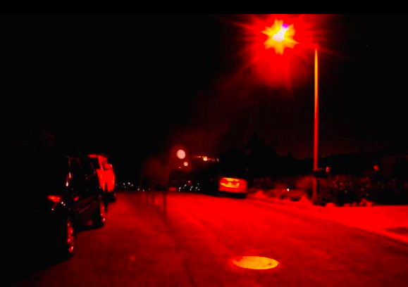 Spooking red thing